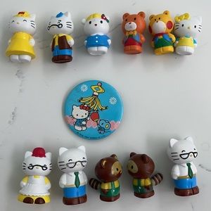 Sanrio figurines Hello Kitty vintage lot